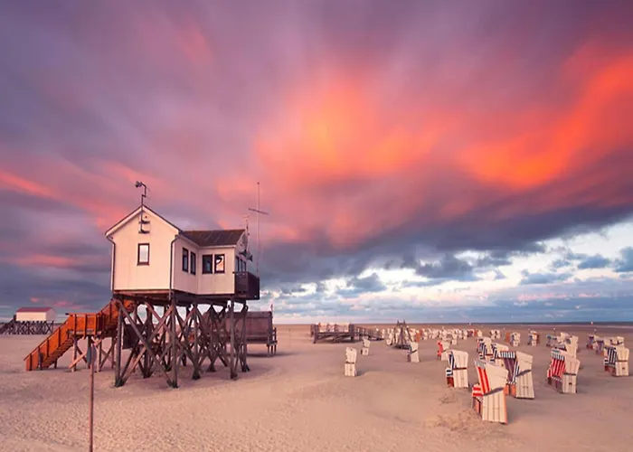 Апартаменты Comfortable In St Peter Ording